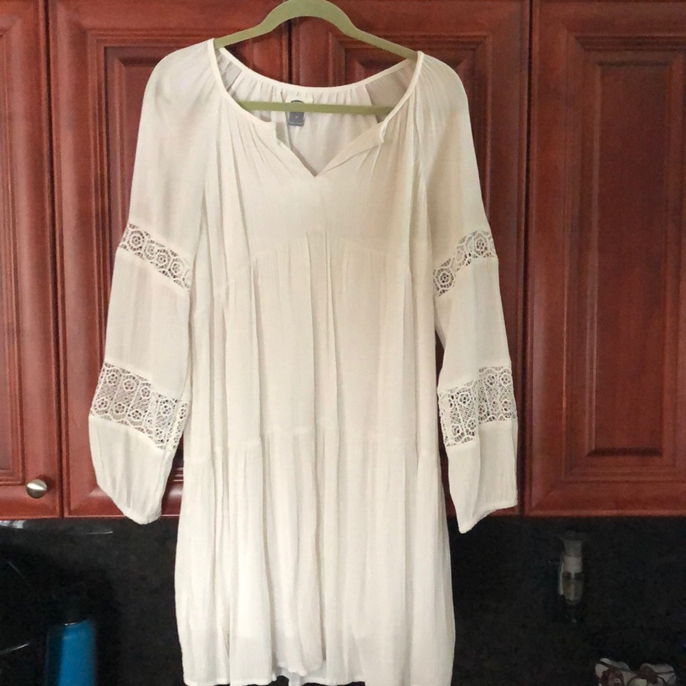 Light cream color dress